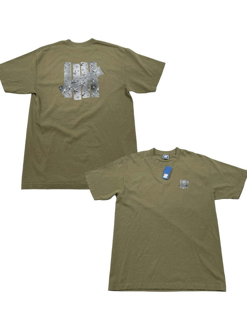 UNDFTD Undefeated Icon Size M Olive Green Tee (Retail $44)